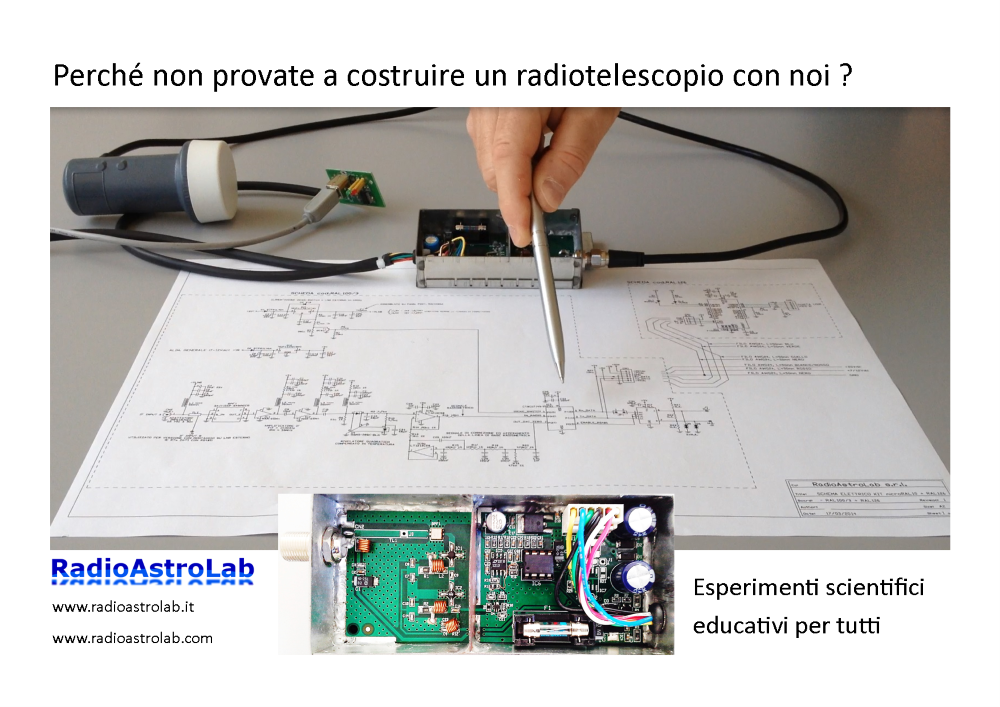 costruire un radiotelescopio con la serie RAL10